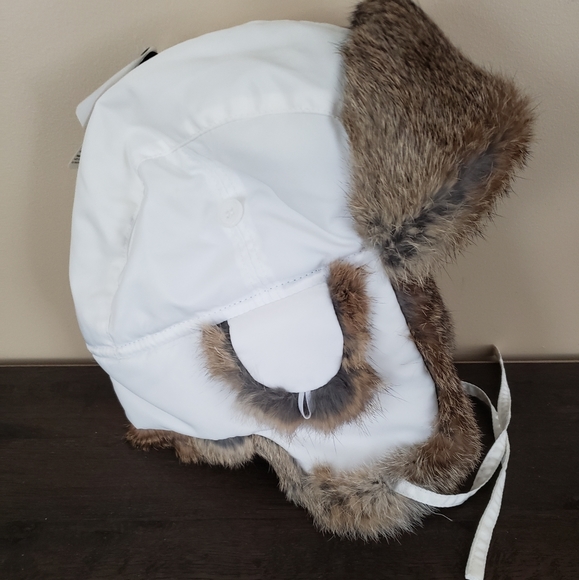 Ganka Accessories - NWT - Winter hat with rabbit fur Size L